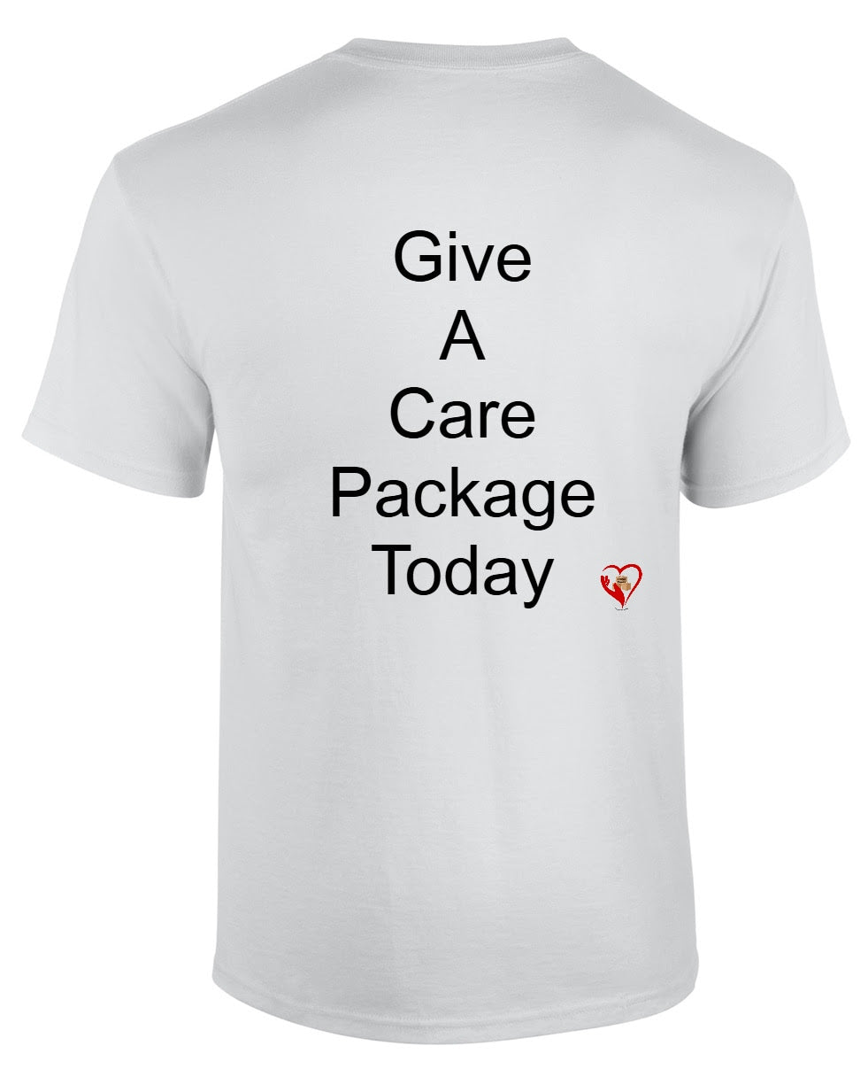 Big Box Cares “Give a Care Package Today” Charity T-shirts (SPECIAL EDITION)
