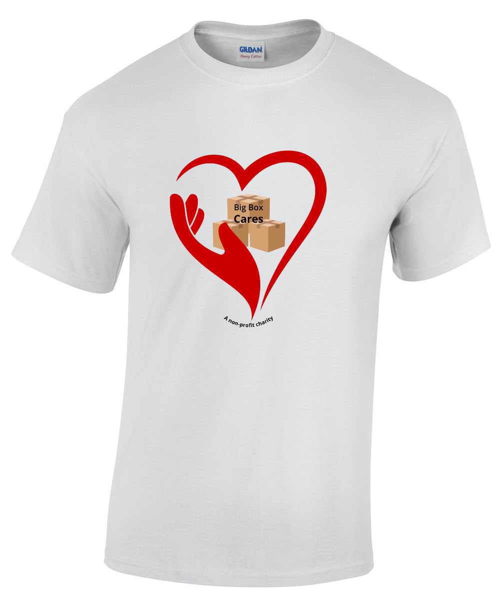 Big Box Cares “Give a Care Package Today” Charity T-shirts (SPECIAL EDITION)
