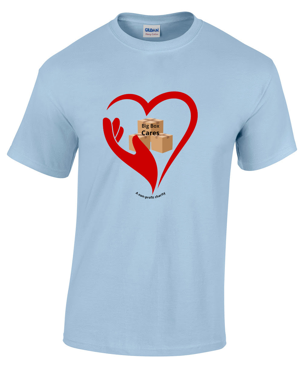 Big Box Cares “Give a Care Package Today” Charity T-shirts (SPECIAL EDITION)