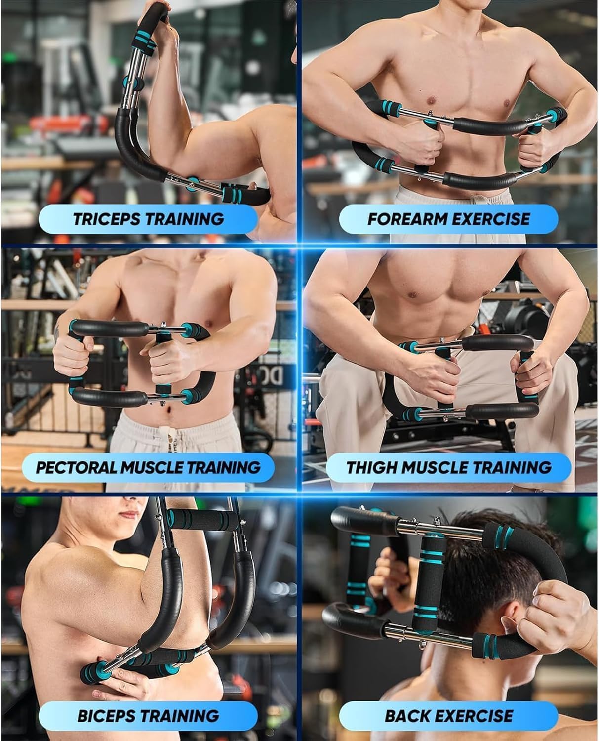 Twister Arm Trainer & Resistance Band Set – Home Gym Upper Body Workout Kit