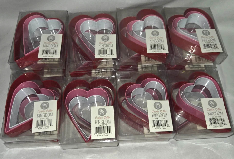 Lot of 46 - Cookie Cutters – 43 Cookie Cutter Kingdom Heart Sets + 3 Mickey Mouse