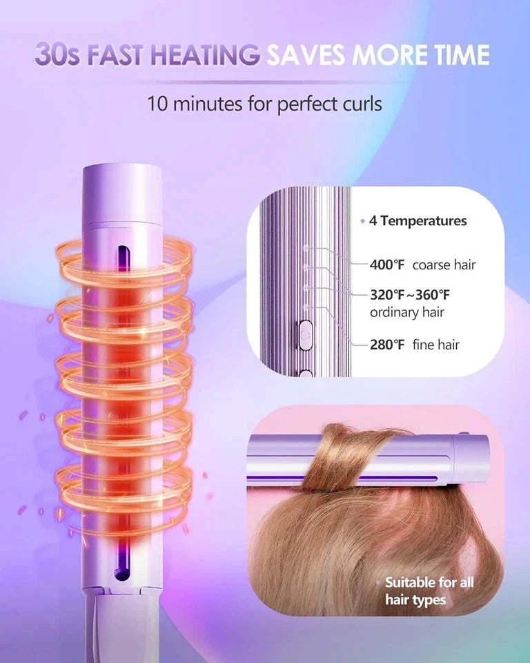 Lot of 14 - NOVUS Ionic Silicone Curling Iron Sets – Professional Hair Curler