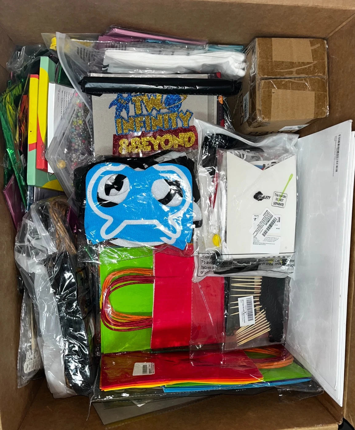 Mixed Lot - Event Planner Supplies – Party Decor, Bags, Signs, Table Covers & Accessories