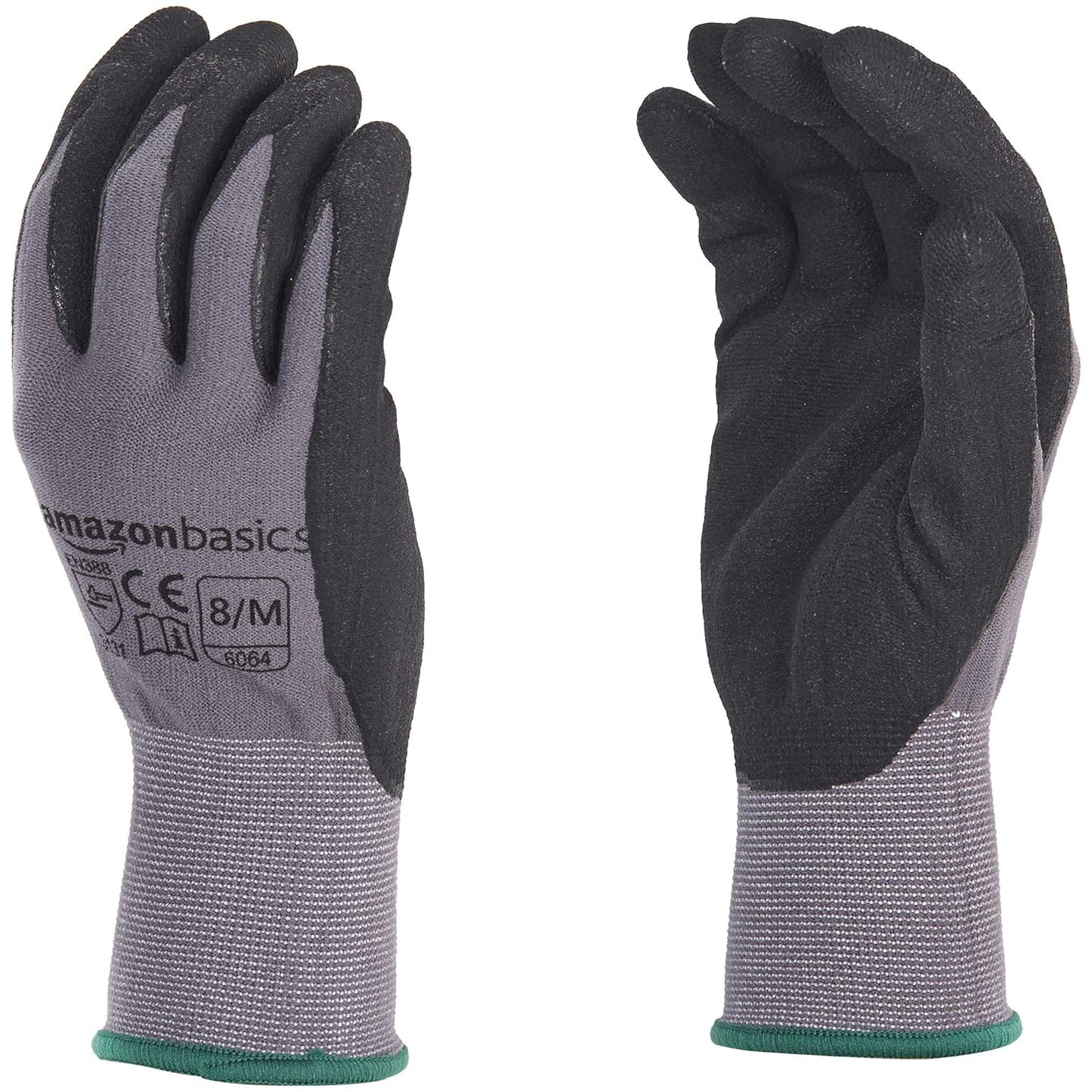 Lot of 24 - 12-Pack Work Gloves – Mixed Colors – Sizes 7–12 – General Use Grip Gloves (288 pairs)