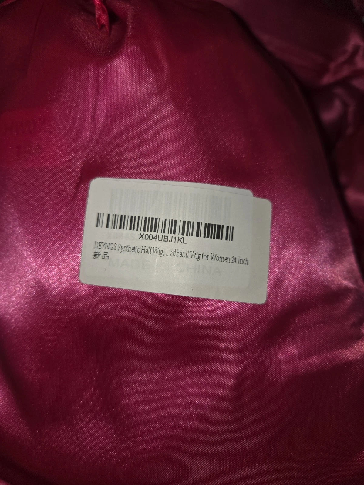 Bulk Lot of 21 Synthetic Half Wigs – B1 Natural Black – 24” Headband Half Wig