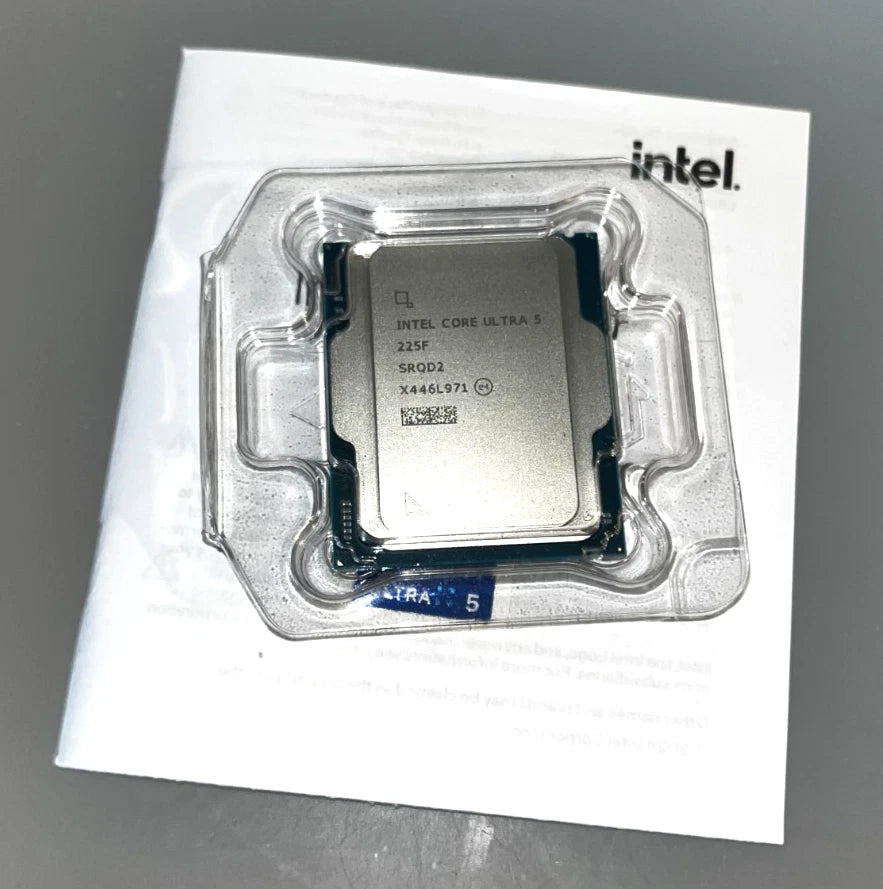 Intel Core Ultra 5 225F | LGA1851 Desktop Processor CPU Boost Up to 4.9GHz
