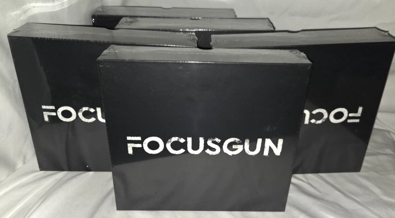 Lot of 5 - Focusgun Deep Tissue Muscle Massage Gun Multiple Interchangeable