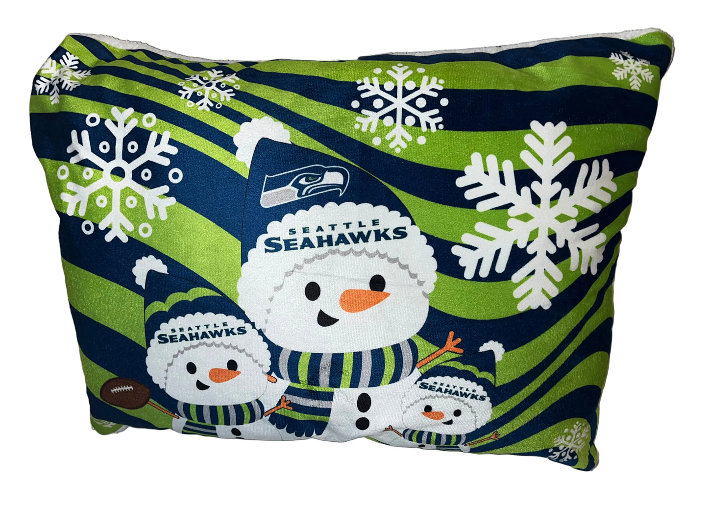 Mixed Lot - NFL & NCAA Team Throw Pillows – Decorative Sports Fan Cushions – Holiday & Team Designs