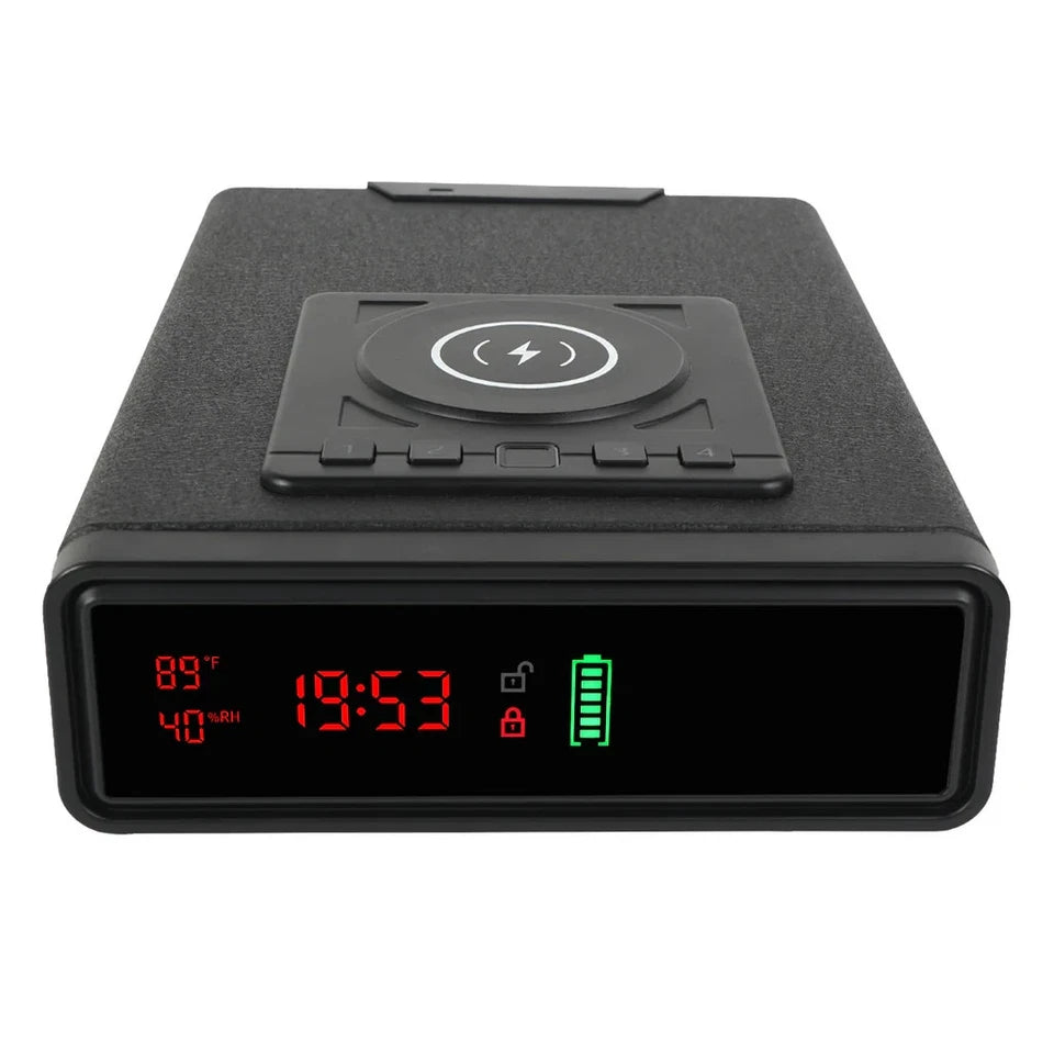 XDeer Smart Safe WX001 Biometric Auto-Lock Safe | Wireless Charging | NEW