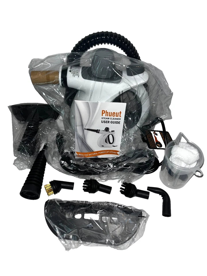 Phueut Handheld Steam Cleaner – Multipurpose Chemical-Free Cleaning System
