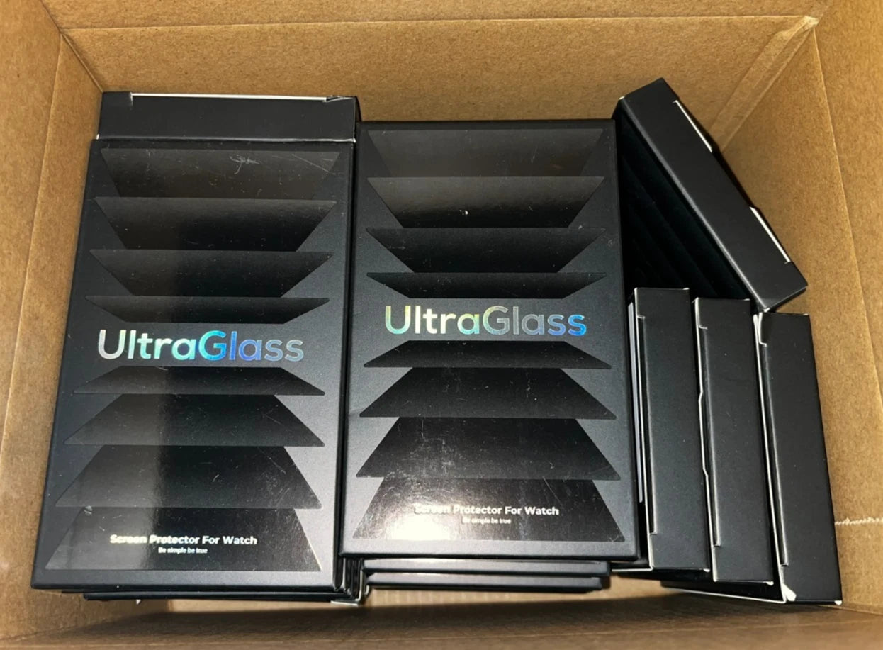 Lot of 21 - UltraGlass Screen Protector for Watch – Tempered Glass Smartwatch Protection