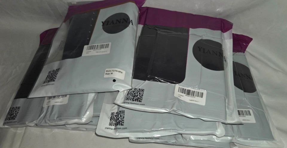 Lot of 10 - Yianna Waist Trainer Corset Torso Shaper Black Size M New