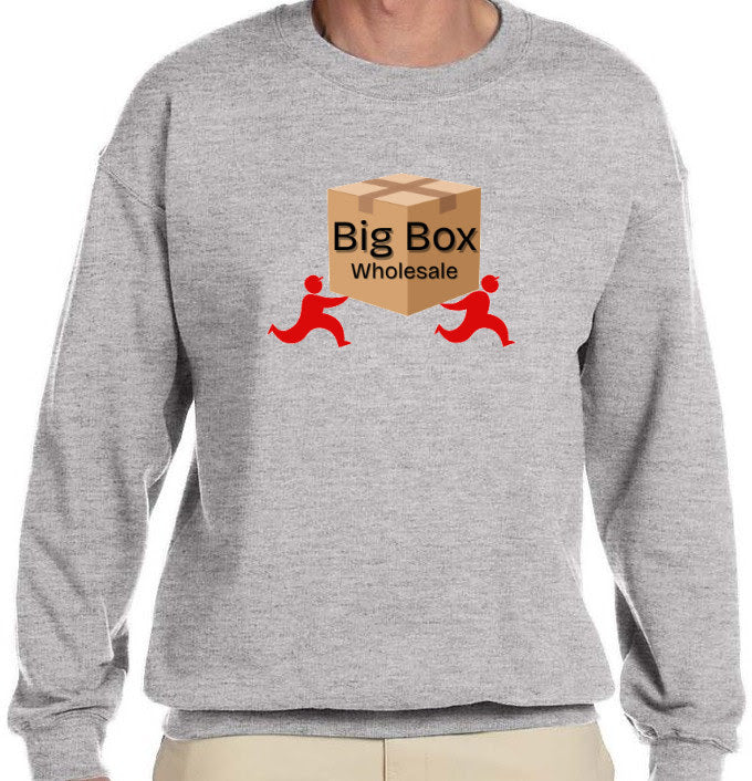 Big Box Wholesale Crew Members Ultimate Cotton® Sweaters (LIMITED EDITION)