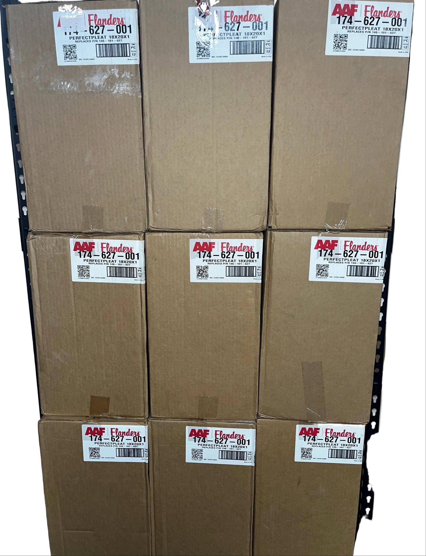 AAF Flanders PerfectPleat 18x20x1 Air Filters - 72 Filter by AAF Flanders