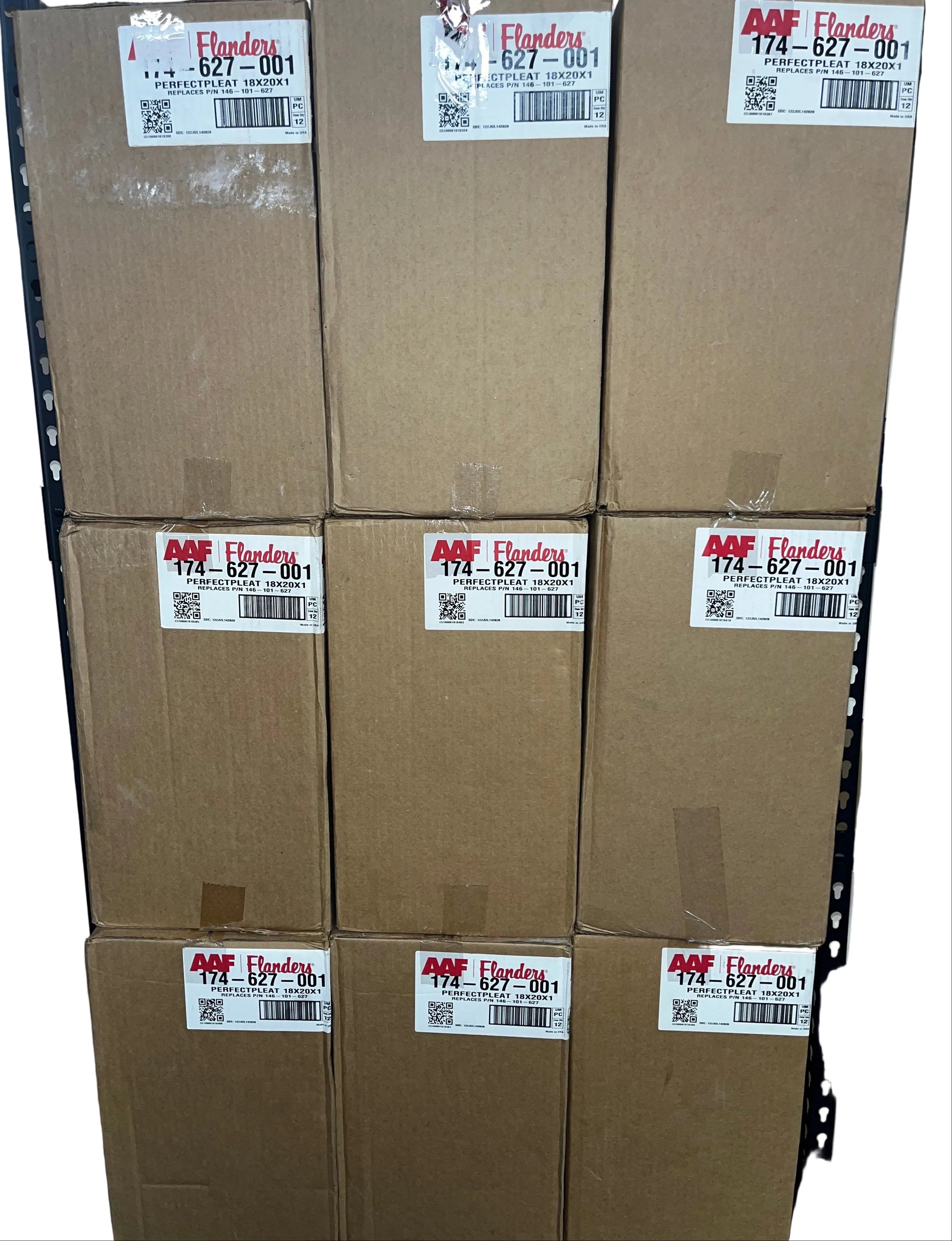 AAF Flanders PerfectPleat 18x20x1 Air Filters - 72 Filter by AAF Flanders