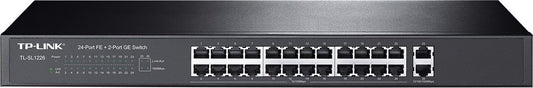 TP-Link TL-SL1226 24-Port +2 - Unmanaged Rackmount Network Switch by TP-Link