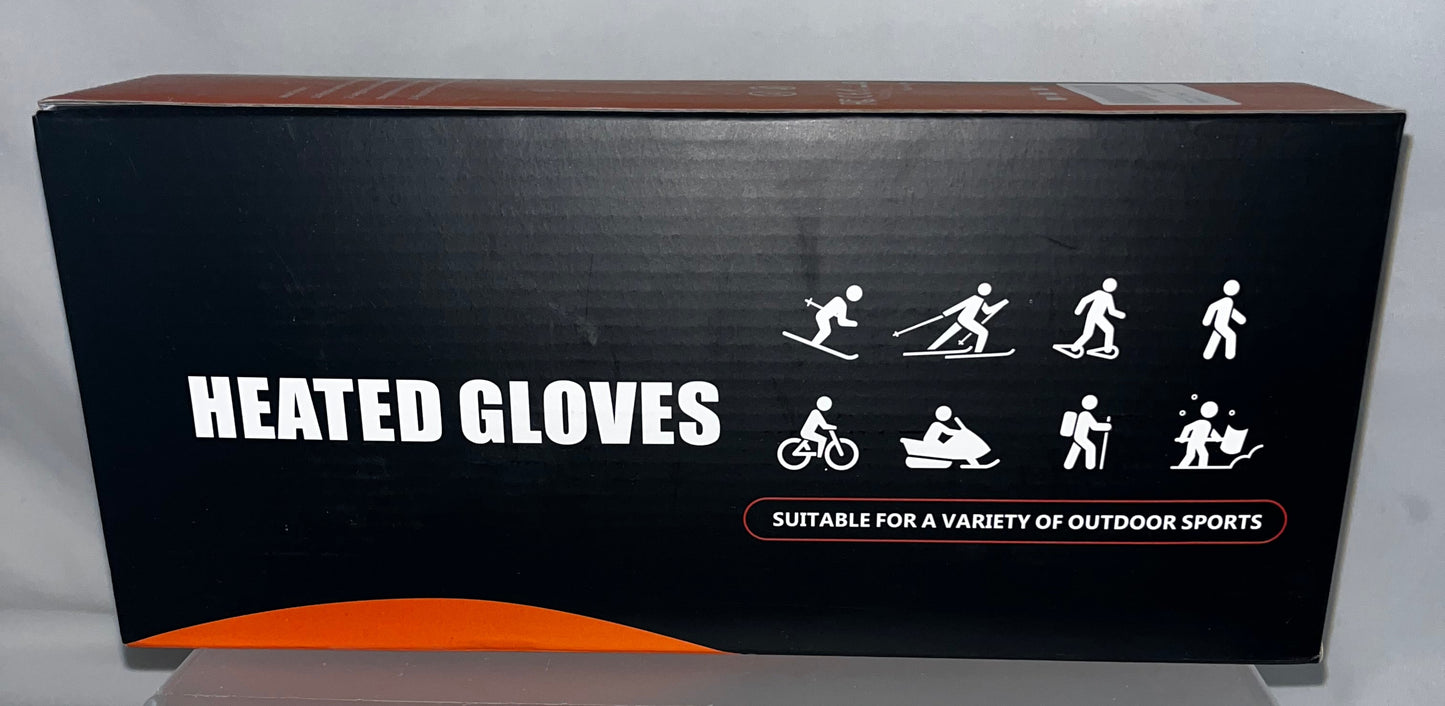 Heated Winter Gloves Electric Warming Gloves USB Rechargeable