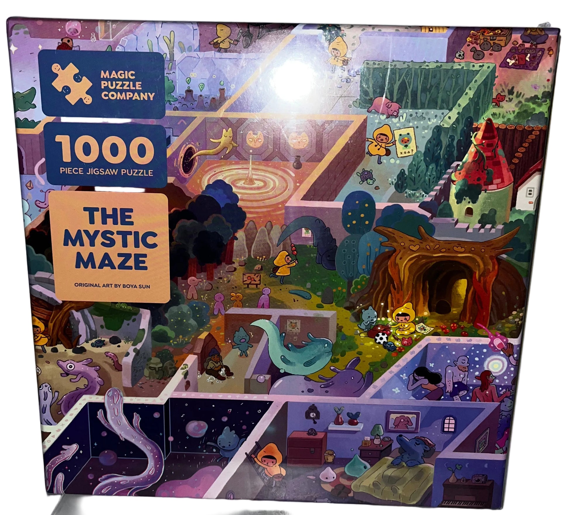 Magic Puzzle Company The Mystic Maze 1000 Piece Jigsaw Puzzle Magic Shift by Magic Puzzle Company