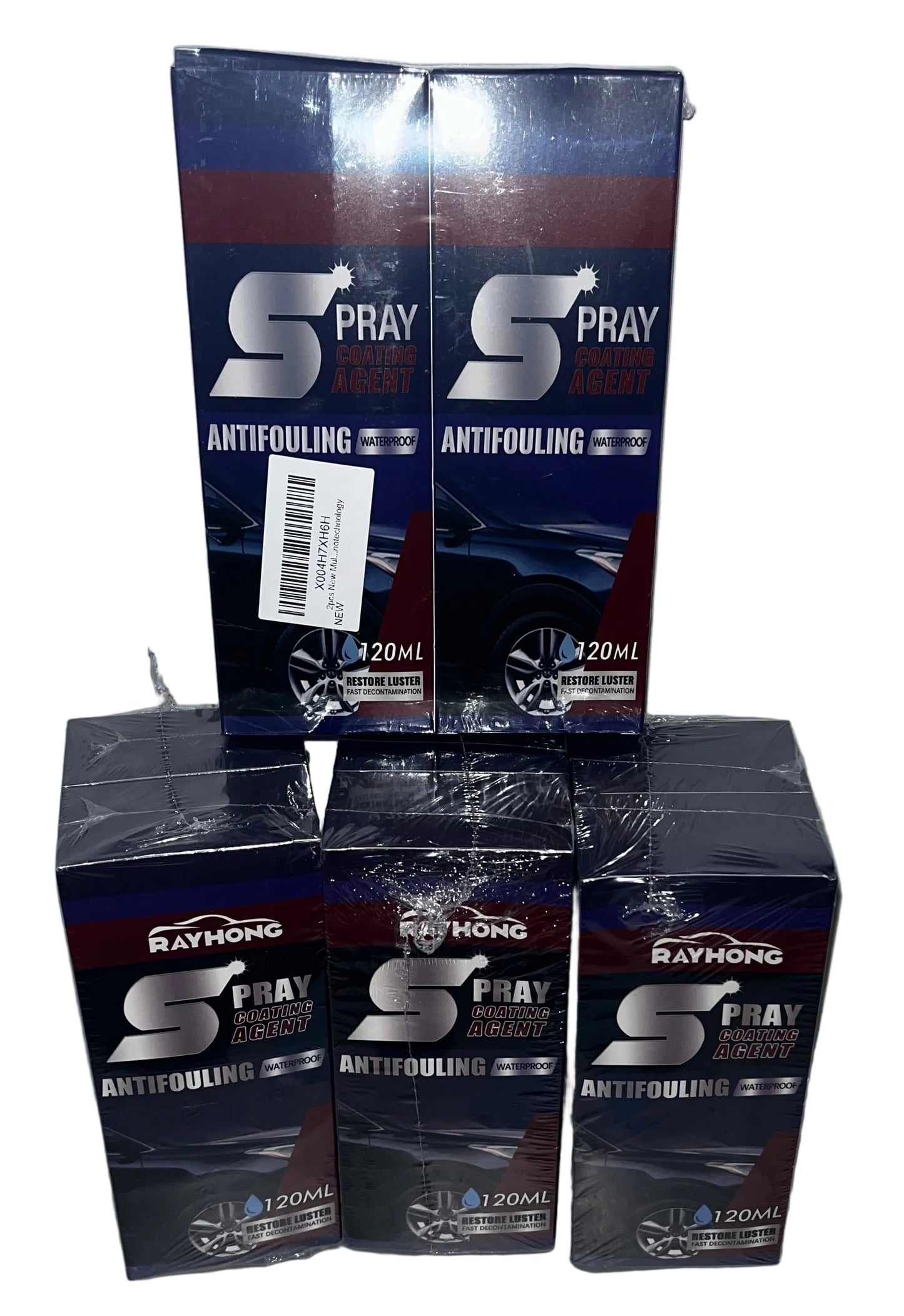 Lot of 4 - Rayhong Spray Coating Agent Antifouling Waterproof 120mL by Rayhong