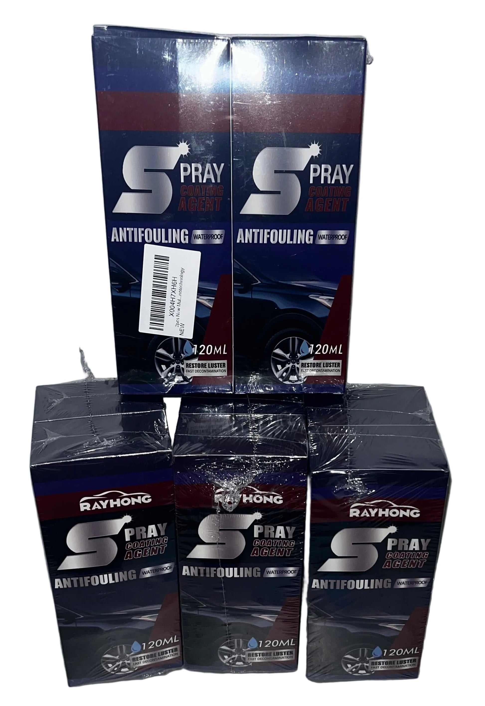 Lot of 4 - Rayhong Spray Coating Agent Antifouling Waterproof 120mL by Rayhong
