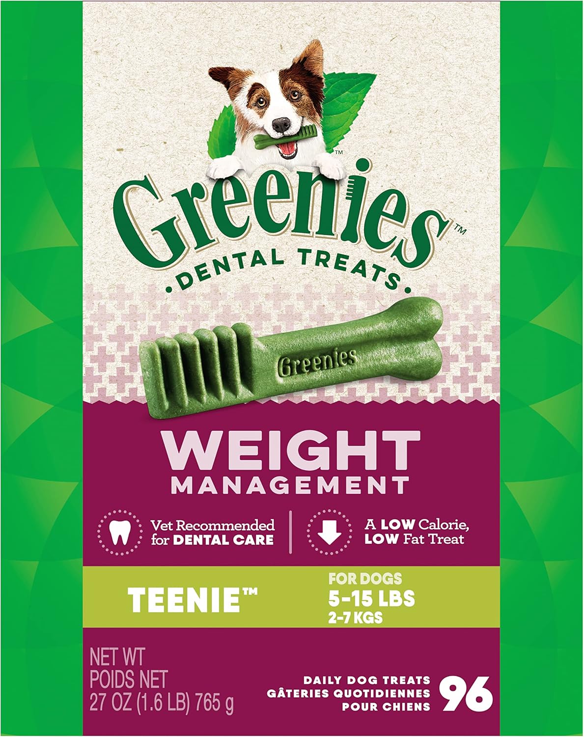 Lot of 2 - Small Dog Food & Dental Treat Bundle Nature's Recipe by Nature's Recipe / Greenies