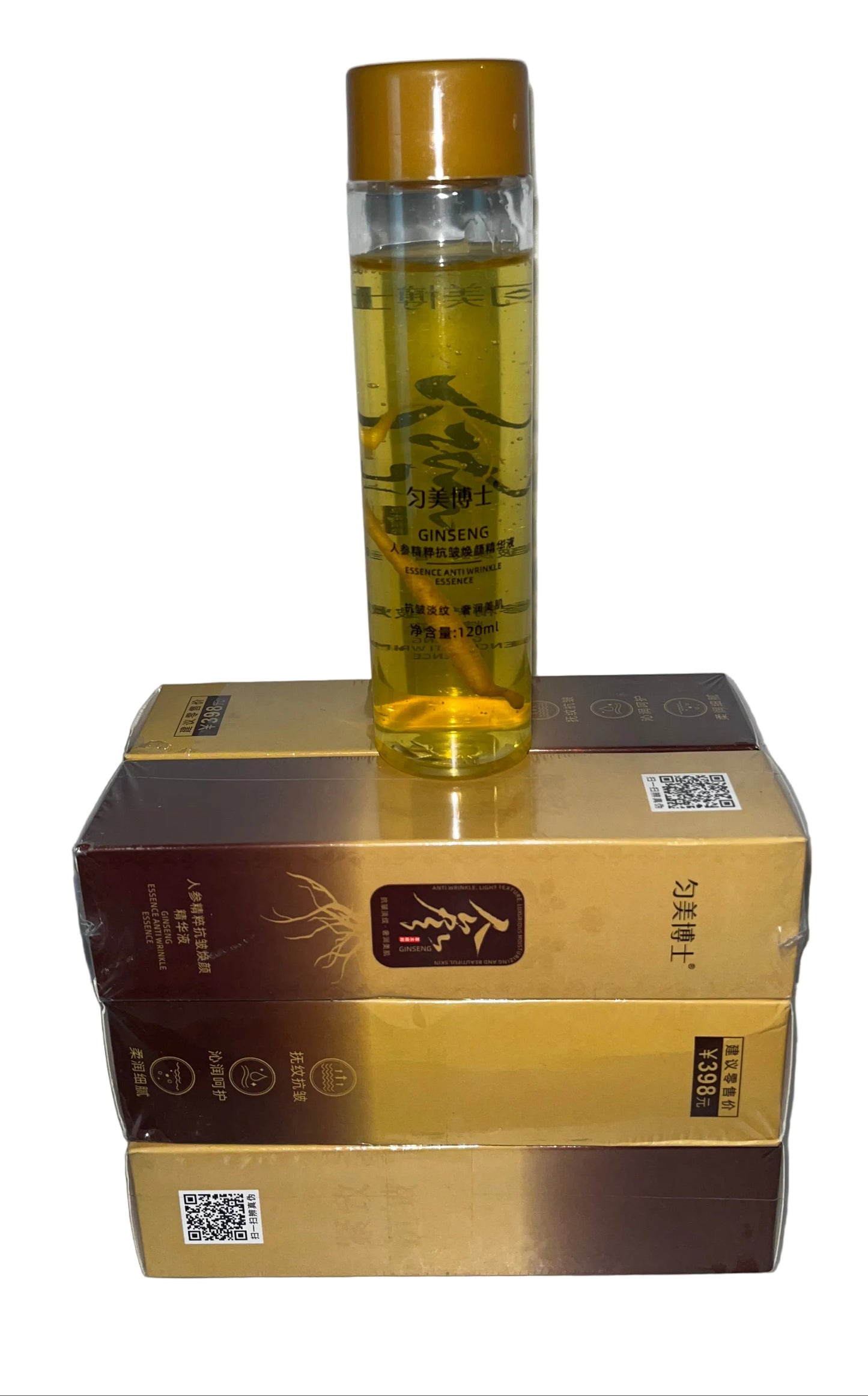 Lot of 6 - Ginseng Essence Anti Wrinkle Facial Serum Moisturizing New by Ginseng Essence