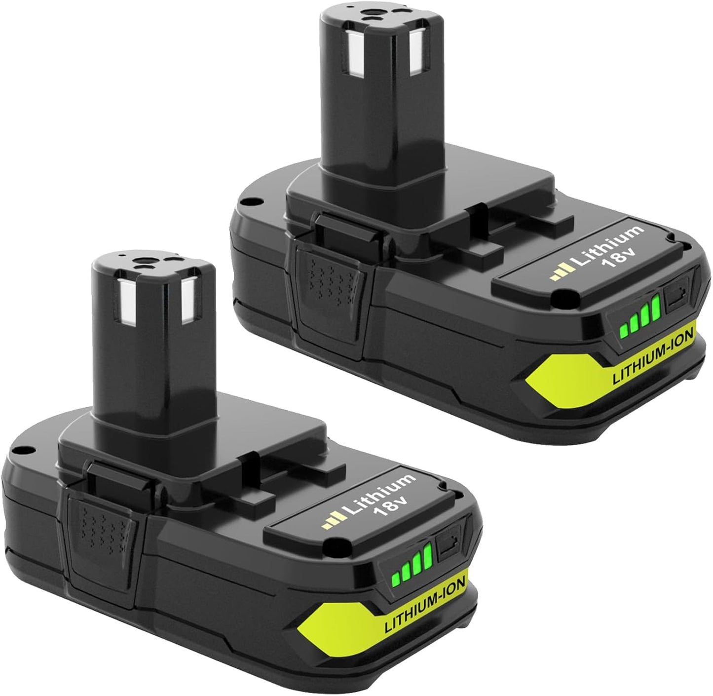 ULDERTRA 2 pack - 18V Li-Ion Replacement Battery Pack 3.0Ah by ULDERTRA