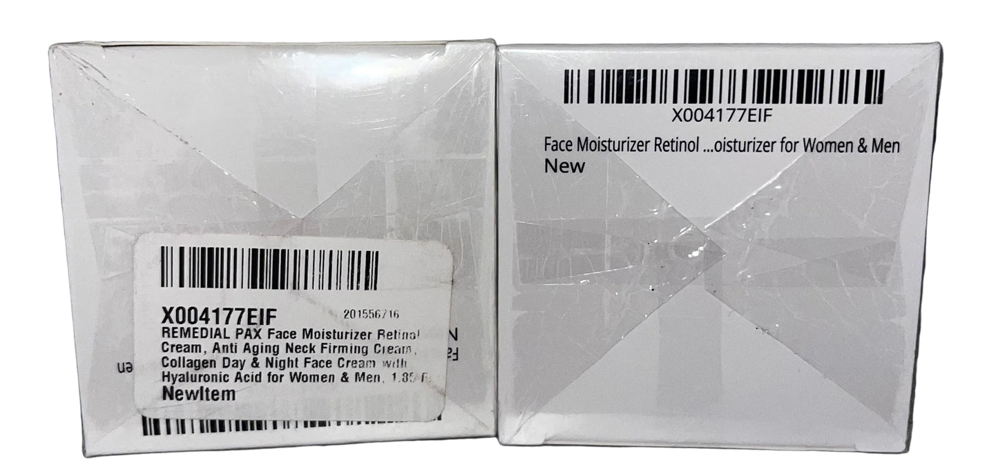 Lot of 23 - Remedial Pax Retinol & Collagen Face Cream 5% Hyaluronic Acid 55mL by Remedial Pax