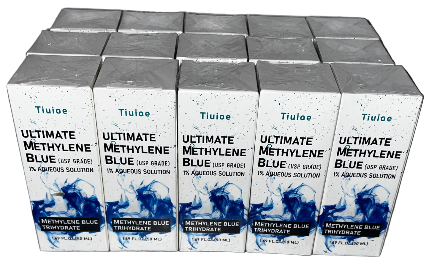 Lot of 15 - Tiuioe Ultimate Methylene Blue USP Grade 1% Solution by Tiuioe