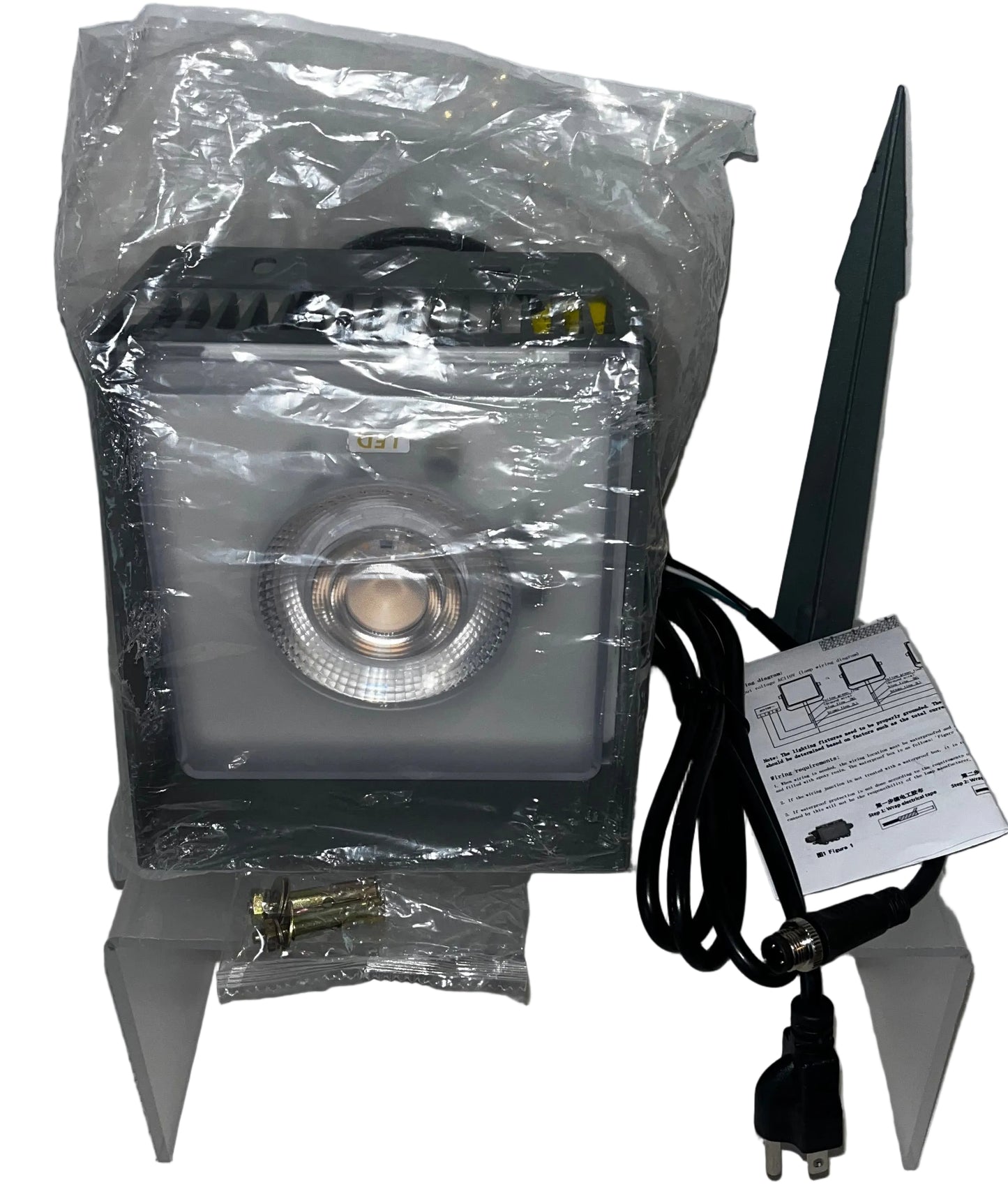 SAMVOL 48W LED Landscape Spotlight Outdoor Garden Tree Light IP65 Waterproof by SAMVOL