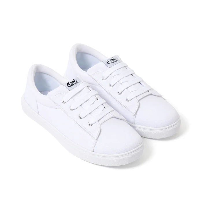 Lot of 2 - Quik Trenz DTrenz White Canvas Casual Sneakers Men's US Size 7 by Quik Trenz
