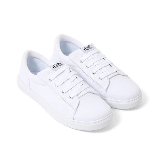 Lot of 2 - Quik Trenz DTrenz White Canvas Casual Sneakers Men's US Size 7 by Quik Trenz