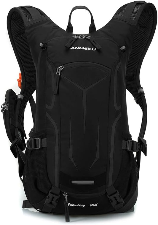 ANMEILU Hydration Backpack with 2L Water Bladder - Running, Cycling, Hiking Pack by Anmeilu