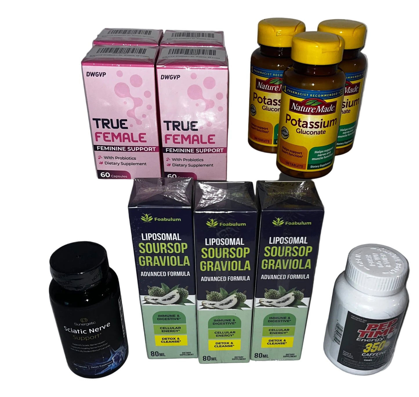 Lot of 31 - Health Beauty OTC Vitamins Supplements Wellness Resale Bulk