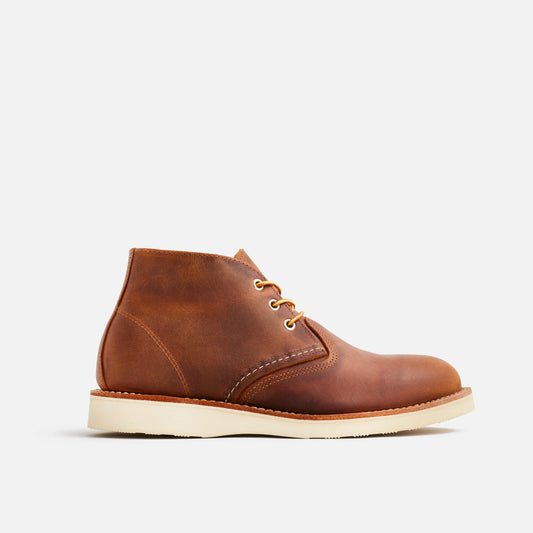 DieHard Chukka Men's Leather Boots Brown Size 7.5M Casual Lace Up Crepe Sole by DieHard
