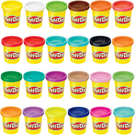 Lot of 4 - Play-Doh Modeling Compound 24 Pack Bulk Case Hasbro 20383 by Hasbro Play-Doh