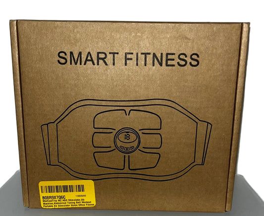 MarCoolTrip MZ Abdominal Muscle Toning Belt USB Rechargeable Fitness Trainer by MarCoolTrip