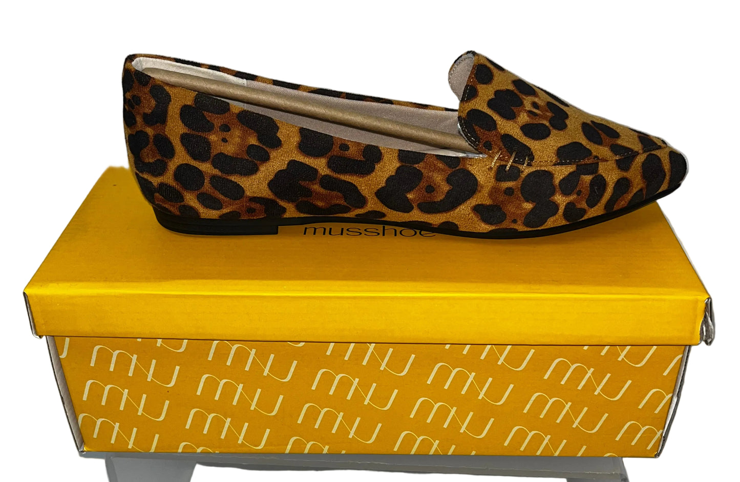 Lot of 5 - MUSSHOE Women's Leopard Print Pointed Toe Loafers Flats Size 7.5 by MUSSHOE