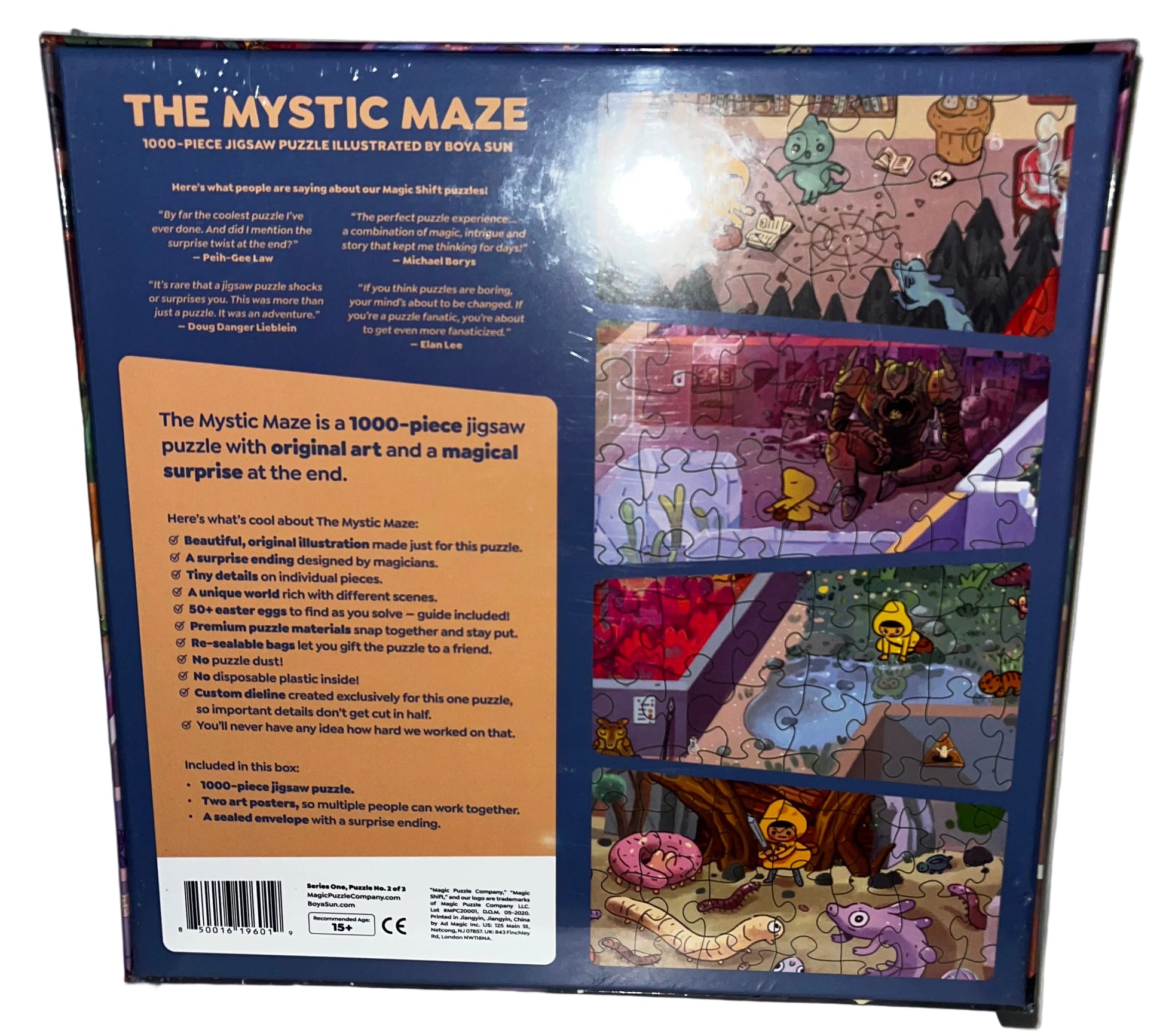Magic Puzzle Company The Mystic Maze 1000 Piece Jigsaw Puzzle Magic Shift by Magic Puzzle Company