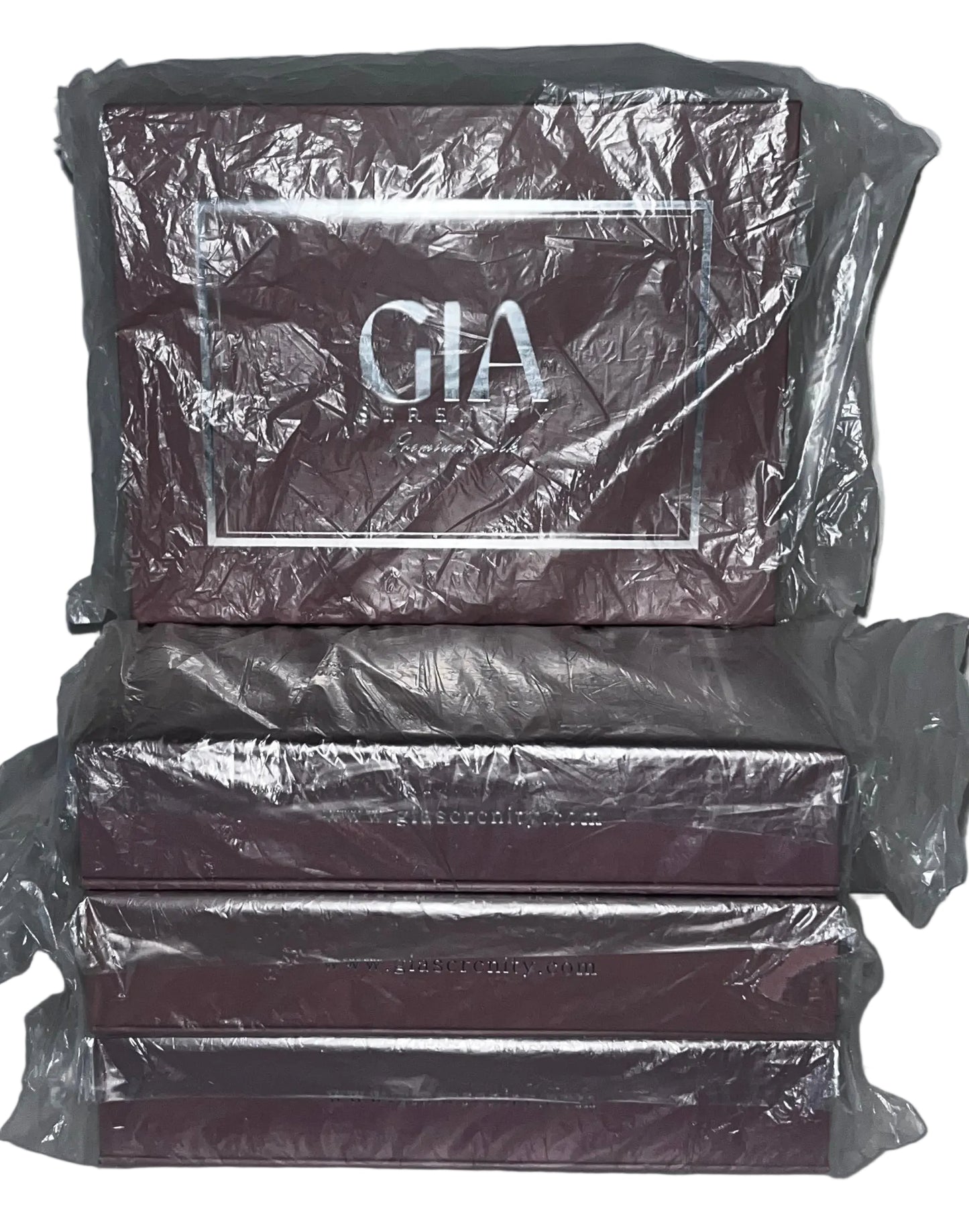 Lot of 4 - GIA Reserve Rose Mulberry Silk Hair Bonnets Sleep Caps by GIA Reserve
