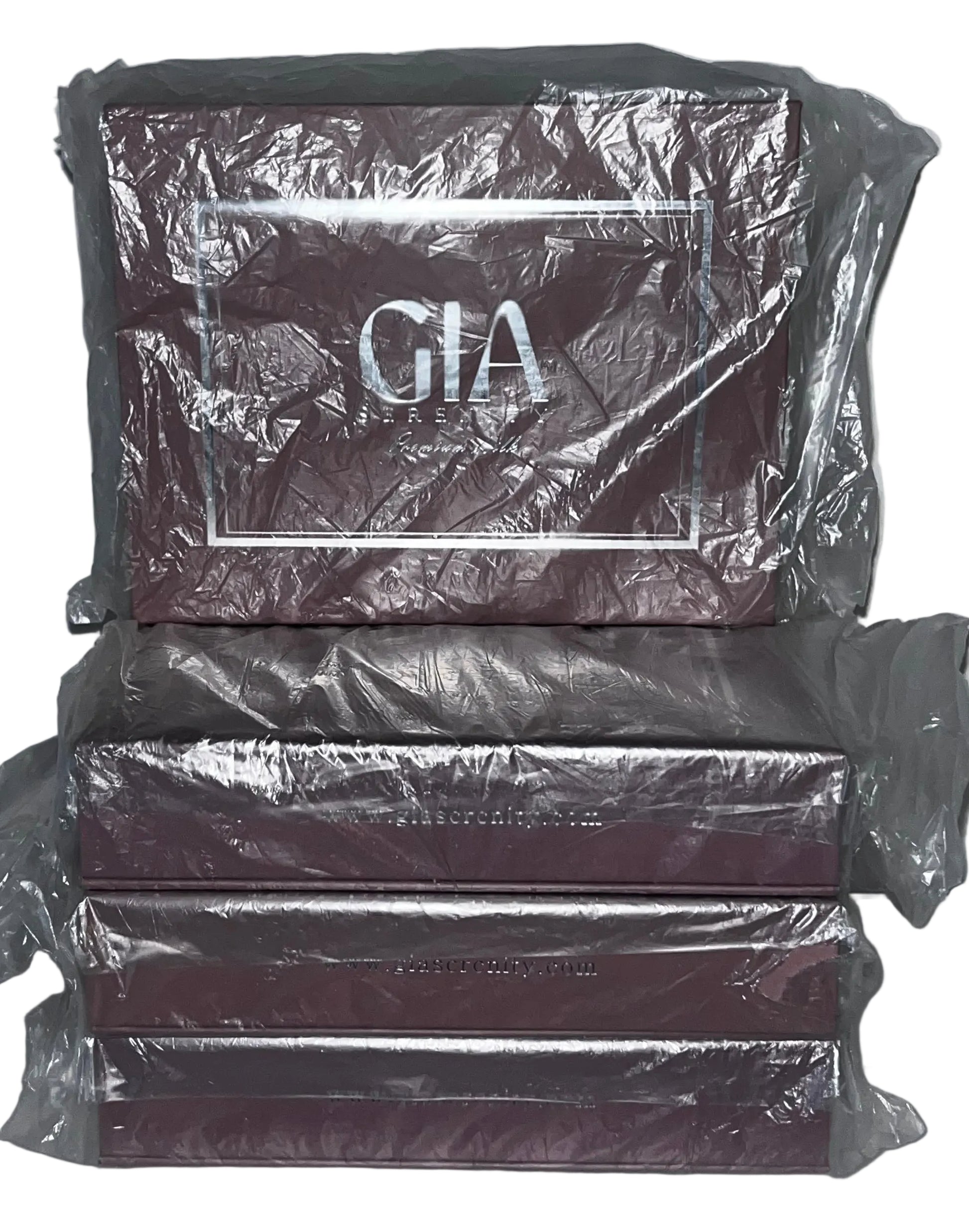 Lot of 4 - GIA Reserve Rose Mulberry Silk Hair Bonnets Sleep Caps by GIA Reserve