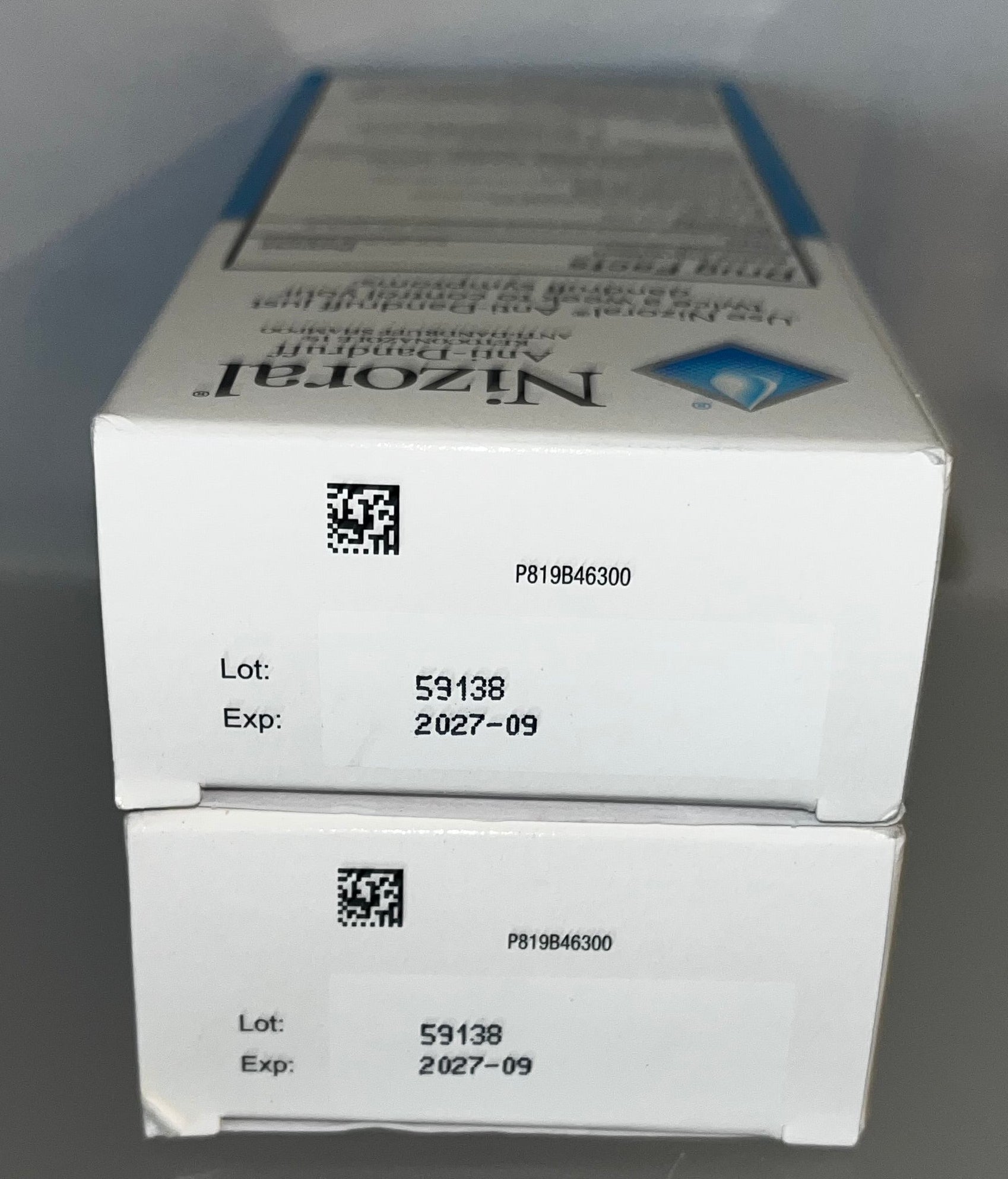 Lot of 2 - Nizoral Anti-Dandruff Shampoo 7oz Ketoconazole 1% Exp 2027 by Nizoral