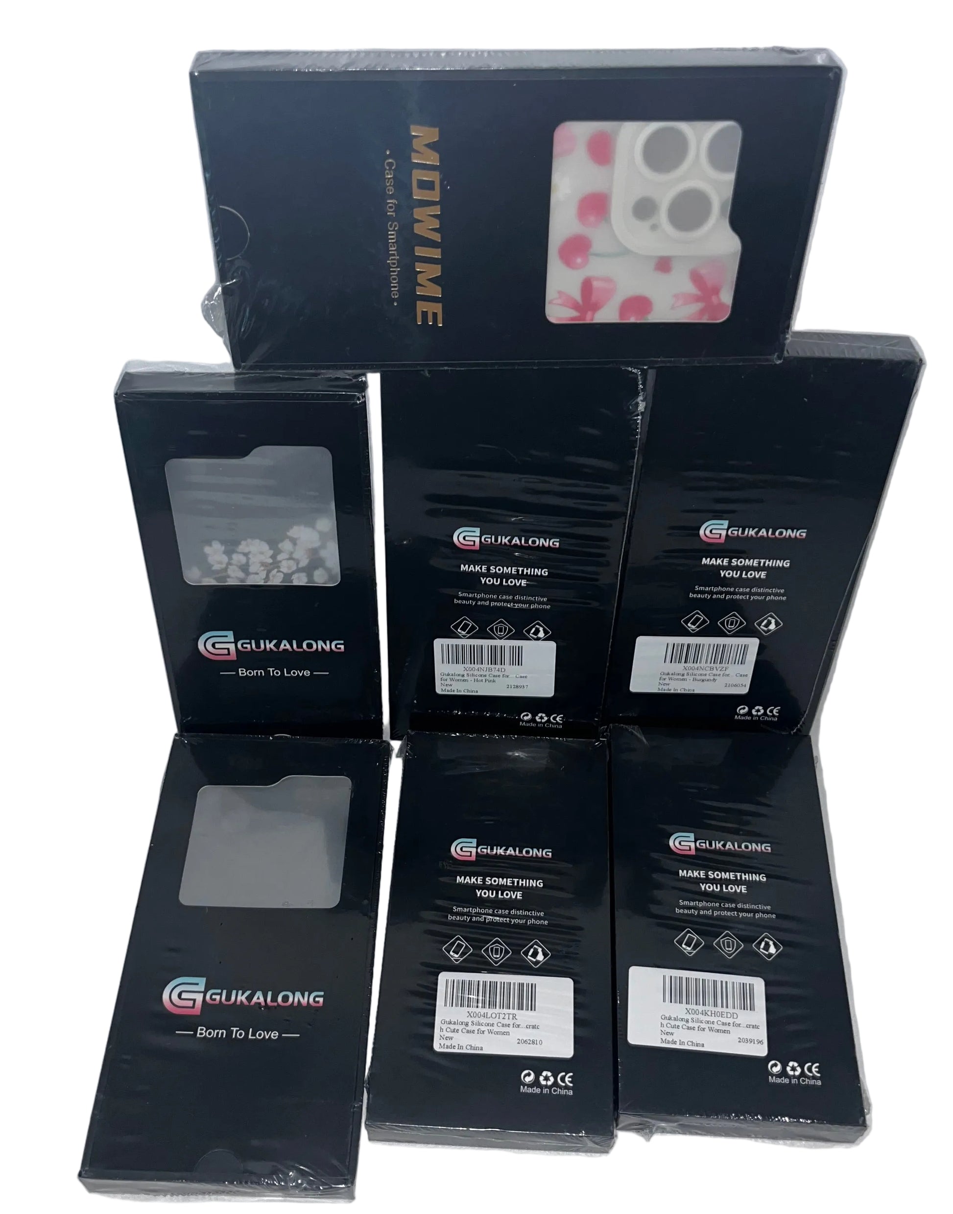 Mixed Lot of Cell Phone Cases iPhone Samsung Assorted Styles Wholesale Bundle by Mixed Brands