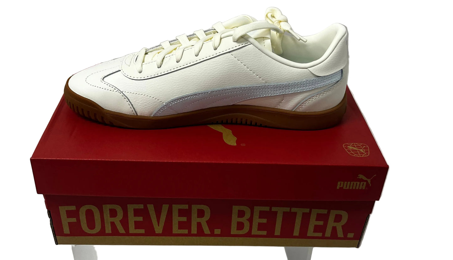 PUMA Club 5v5 Women's Sneakers Warm White Dewdrop Gum Sole US Size 11 by PUMA