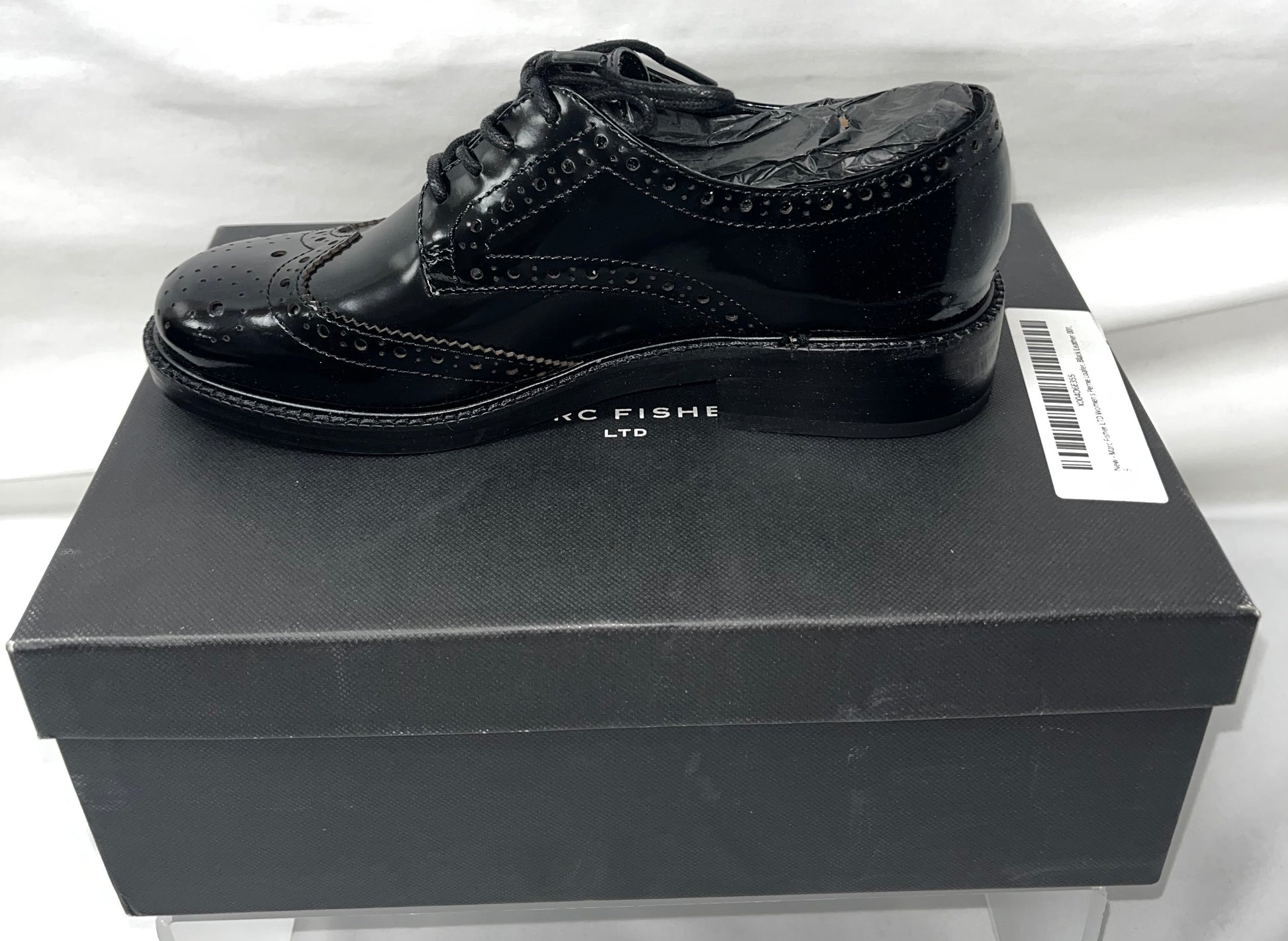 Marc Fisher LTD miPERRIE Women's Black Leather Wingtip Oxford Loafers Size 5M by Marc Fisher LTD