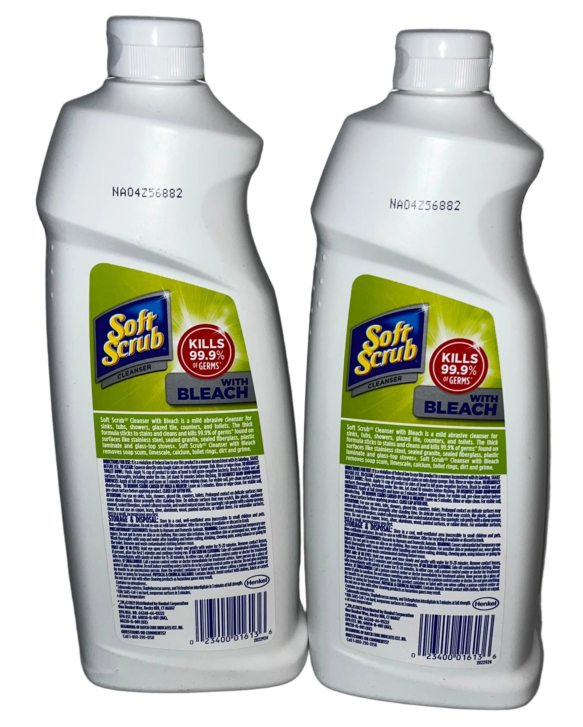 Lot of 6 - Soft Scrub Cleaner with Bleach - Cleaning lot by Soft Scrub