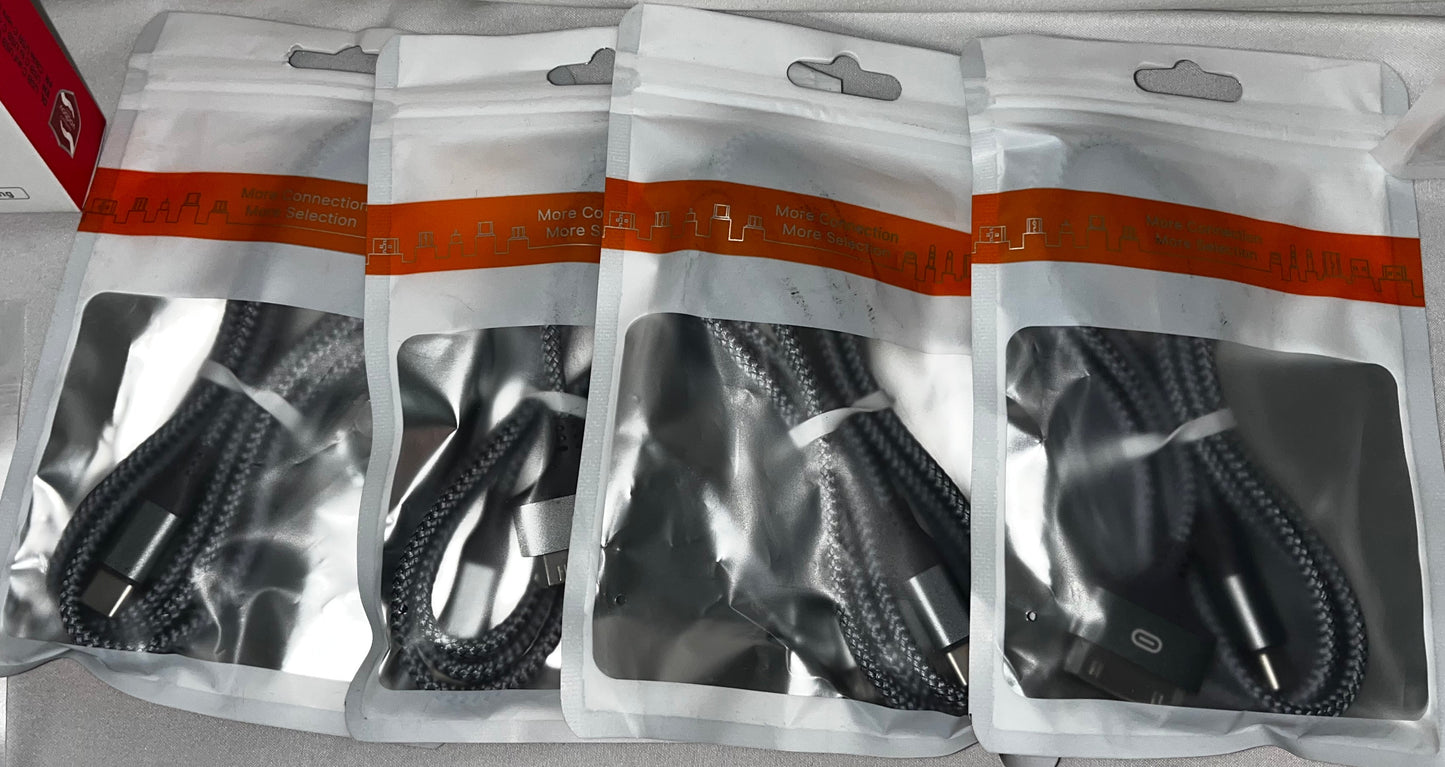 Lot of 15 - Mixed USB-C Cables, Charging Adapters & Audio Accessories