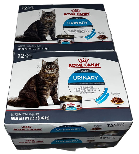 Lot of 4 - Royal Canin Care Urinary Wet Cat Food 12 Can Packs by Royal Canin