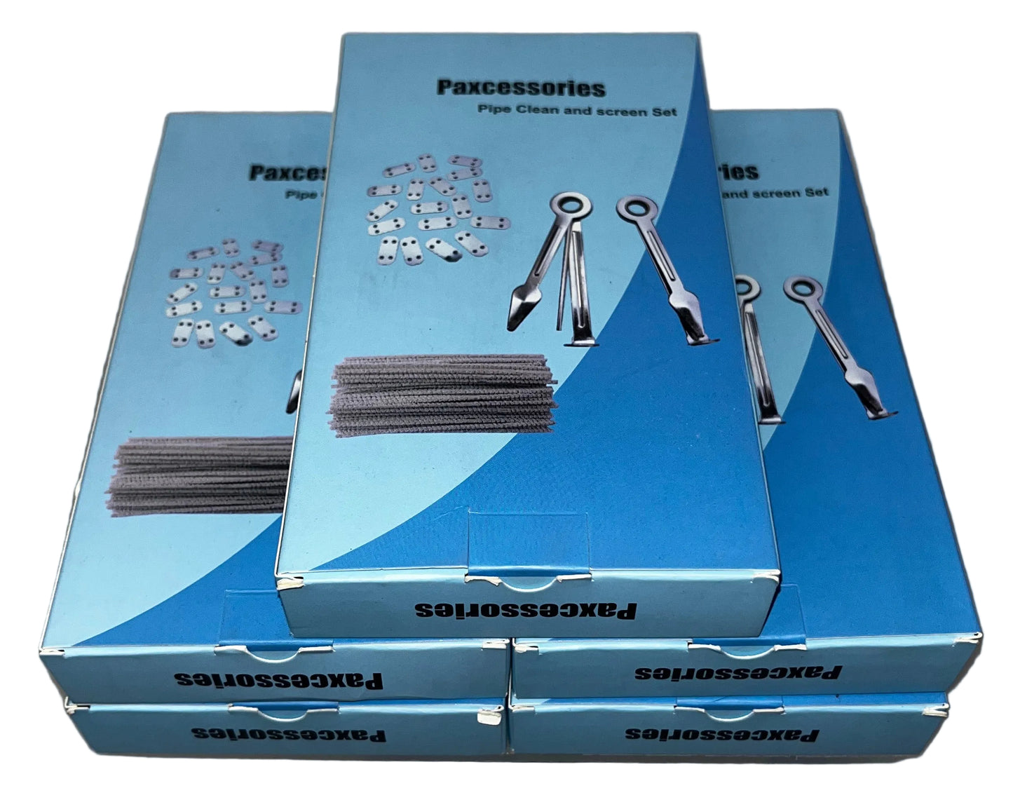 Lot of 5 - Paxcessories Pipe Clean & Screen Replacement Parts Cleaning Kits by Paxcessories