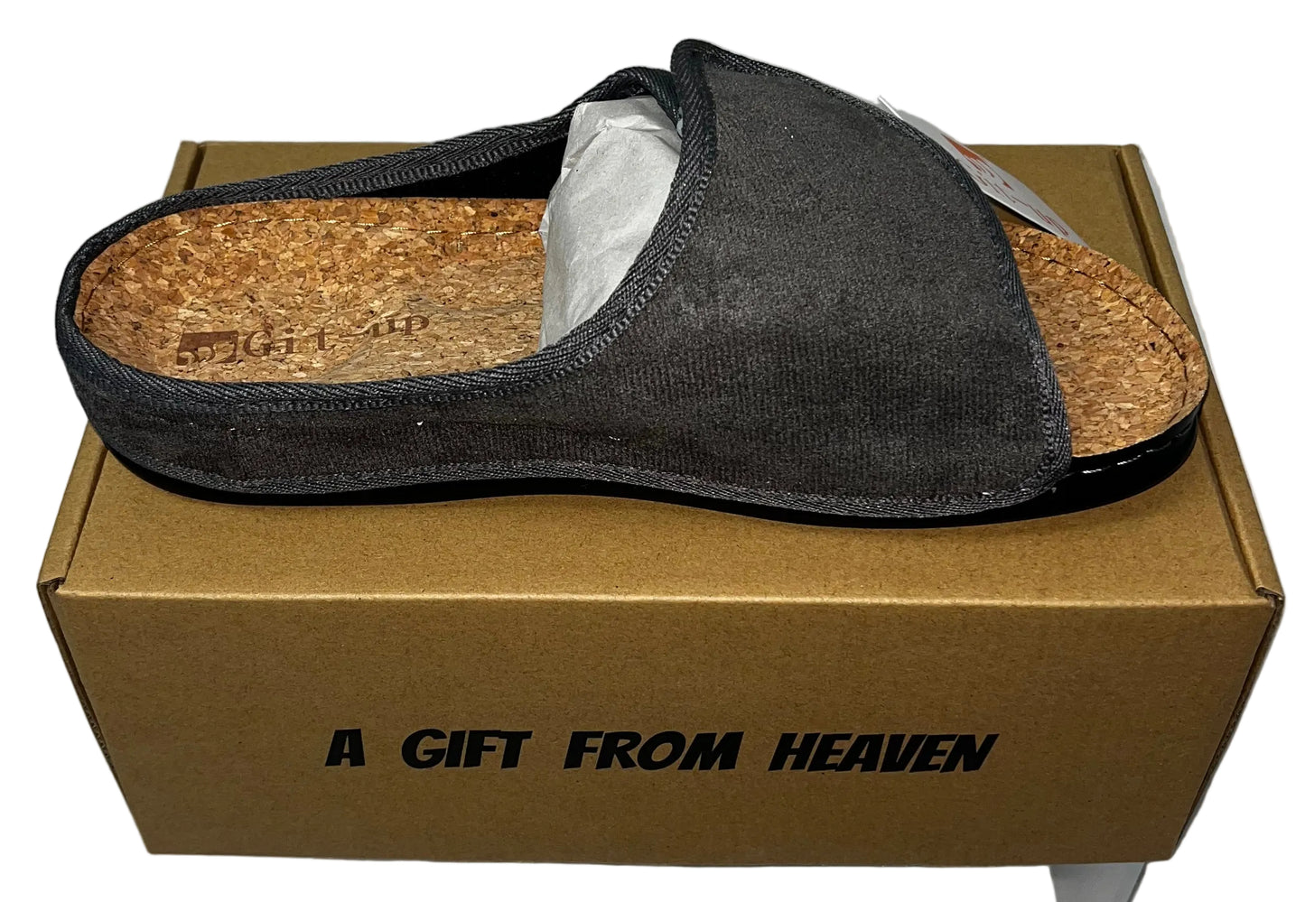 Lot of 3 - Git-up Women's Orthopedic Adjustable Slippers Gray Size 38 by Git-up
